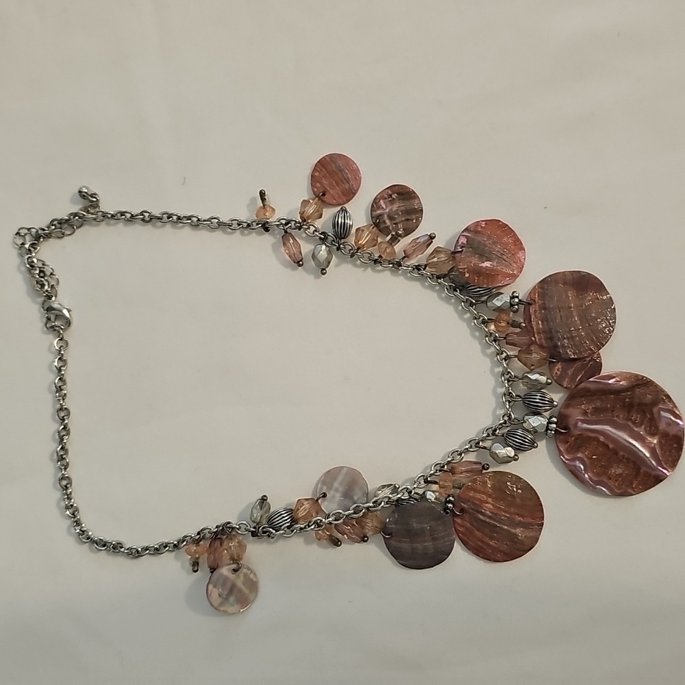 Lia Sophia Shell Pendant Necklace - Picture 3 of 3